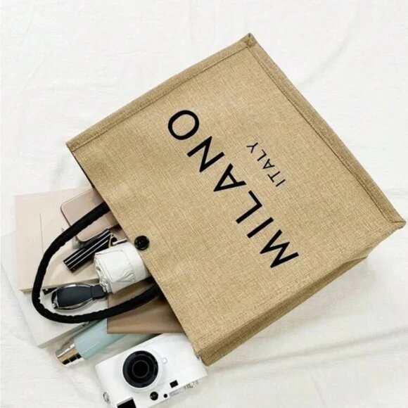 Milano Italy Tote and Pouch 2 Pieces NWT NWT - Picture 3 of 6